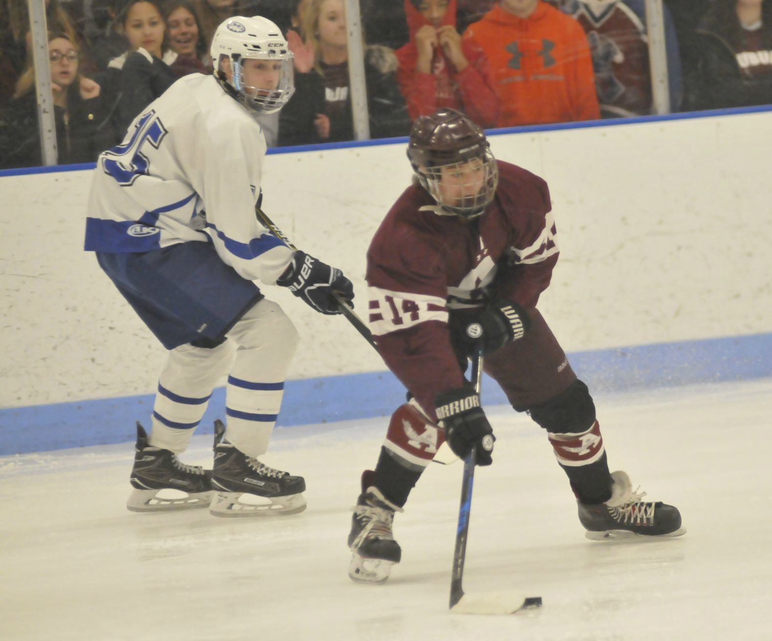 Auburn hockey vs. Ogdensburg Free Academy, NYSPHSAA regionals